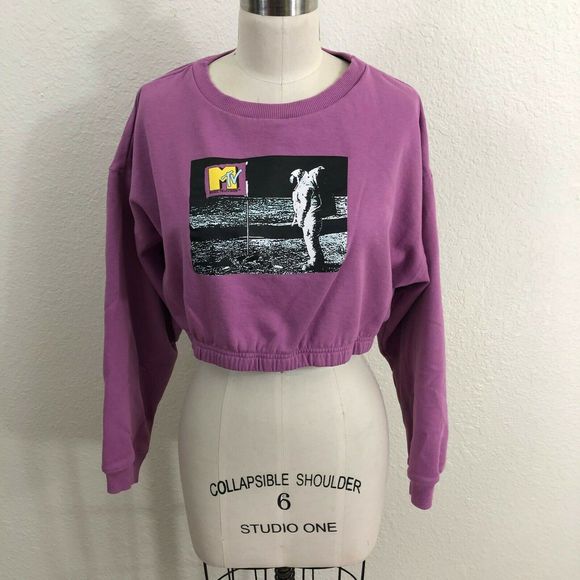 purple moon sweatshirt